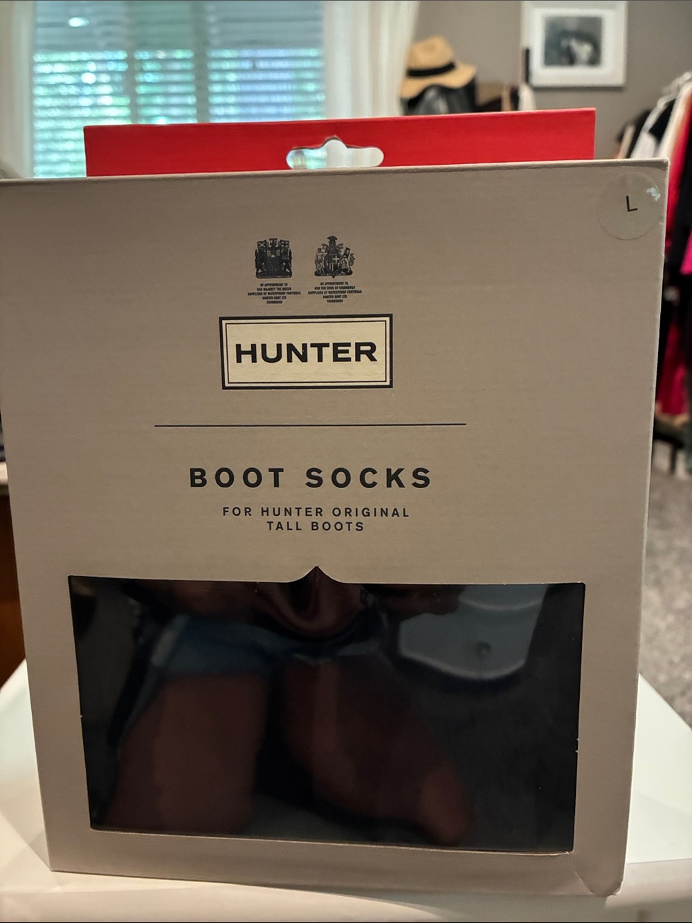 Hunter Black Boot Socks for Tall Boots - Women's